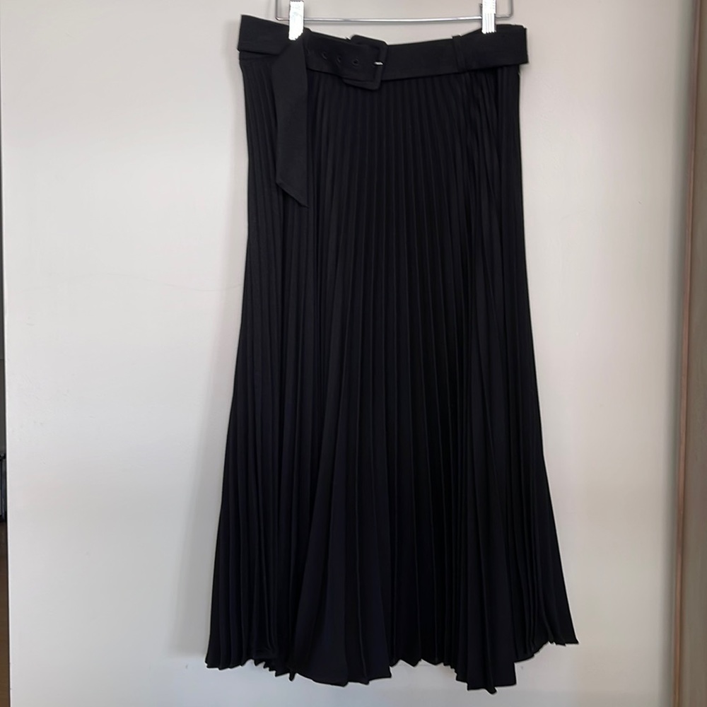 Zara Pleated Skirt w/ Belt